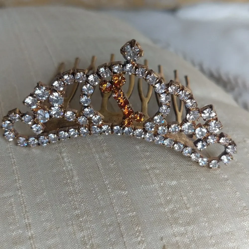Rhinestone Dog Tiara